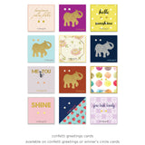 Confetti Post Earrings