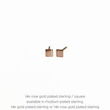 Confetti Post Earrings