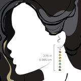 Rainbow Fandangle Earrings