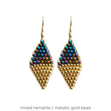 Duotone Kite Earrings