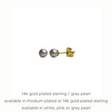 Freshwater Pearl Post Earrings