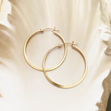 Round Smooth Hoops