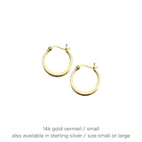 Round Smooth Hoops