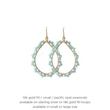 Scalloped Hoops
