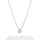 Single Birthstone Necklace
