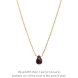 Single Birthstone Necklace