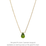 Single Birthstone Necklace