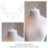 Metallic Paillette Necklace