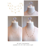 Metallic Paillette Necklace