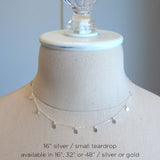 Metallic Paillette Necklace