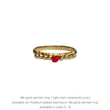 Swarovski Birthstone Ring