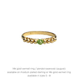 Swarovski Birthstone Ring