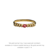 Swarovski Birthstone Ring