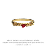 Swarovski Birthstone Ring