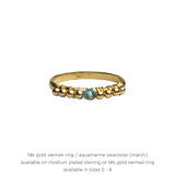 Swarovski Birthstone Ring