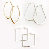 Smooth Hoops - Arrow/Teardrop/Square