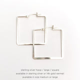 Smooth Hoops - Arrow/Teardrop/Square