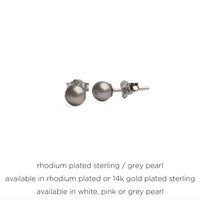 Freshwater Pearl Post Earrings