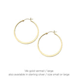 Round Smooth Hoops