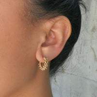 .75" Small Signature Spiral Hoops