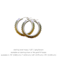 Ombre Signature Wrap Hoops